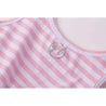 Anchors Away Personalized Dress Blue Anchor Pink Striped Sleeveless - Grace and Lucille