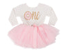 Pink Polka Dot Donut Birthday Dress - (Second Birthday Dress - Second Birthday Outfit)