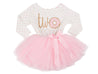 Pink Polka Dot Donut Birthday Dress - (Second Birthday Dress - Second Birthday Outfit)