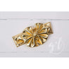 Gold Lame Oversized Bow Headband - Grace and Lucille