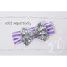 Birthday Dress Silver Crown with her AGE on Sleeveless White Top with Purple Tutu - Grace and Lucille
