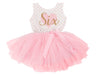 Pink Heart Gold Script Pink Polka Dot Tutu Dress - (First Birthday Dress - First Birthday Outfit)