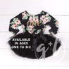 1st Birthday Dress Black and Blush Floral with Gold "ONE" Floral Long Sleeve Dress Combo with Pink Party Hat - Grace and Lucille