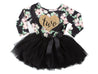 2nd Birthday Dress - Floral Heart (Long Sleeve)