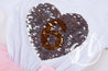 6th Birthday Outfit with FLIP Sequin Heart of Gold numeric SIX heart - Grace and Lucille
