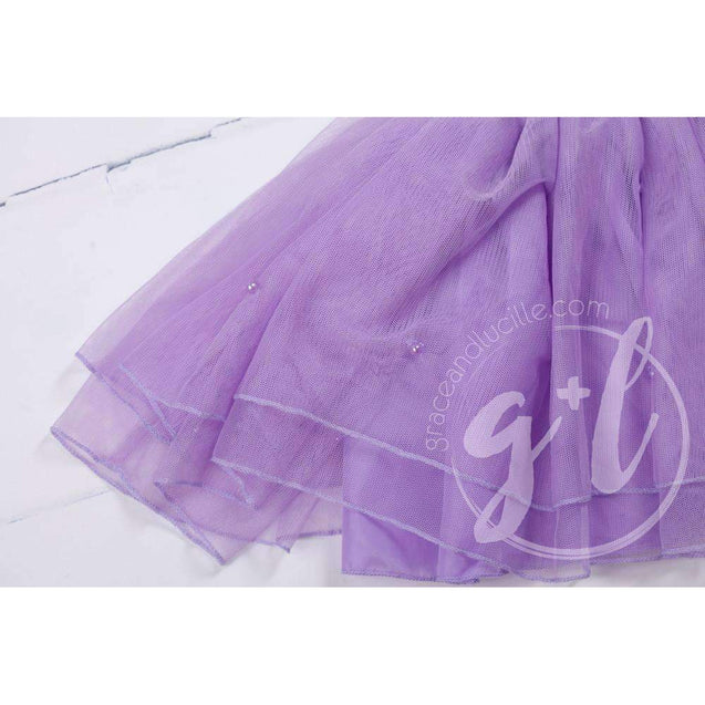 Bejeweled Purple Tutu - Grace and Lucille