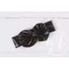 Black Lame Oversized Bow Headband - Grace and Lucille