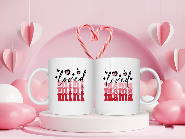 Valentines Mug for mama and mini