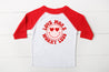 Love more worry less girls valentines retro shirt