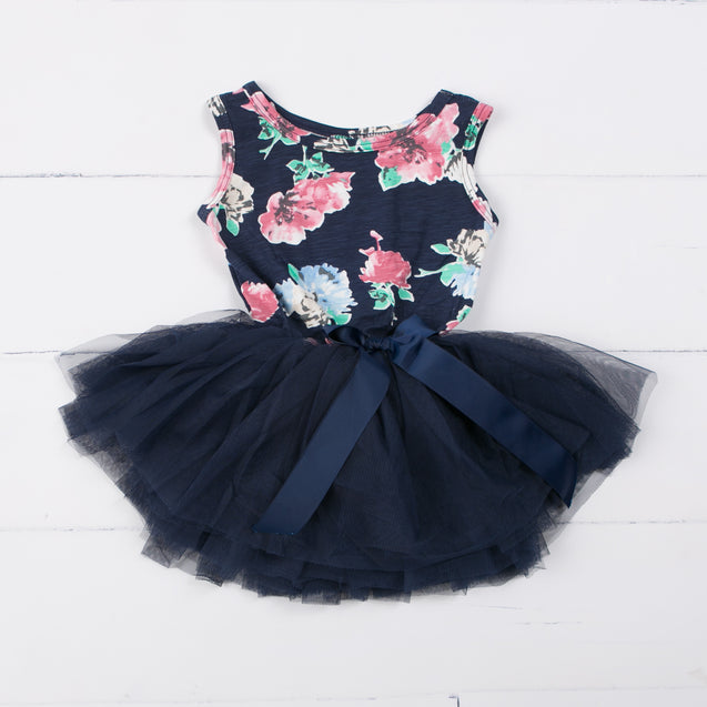 Baby Girl Sleeveless Floral Dresses