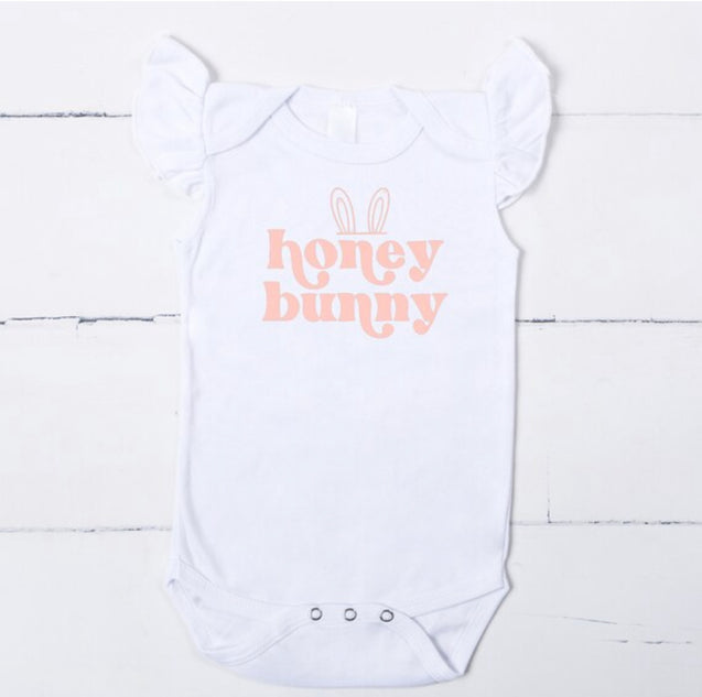 Honey Bunny Easter Onesie and shirt