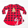 Buffalo Check Christmas Dress- Christmas Tree - Grace and Lucille