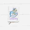 Custom Mermaid girl Notebook For Girls - Flip Sequin